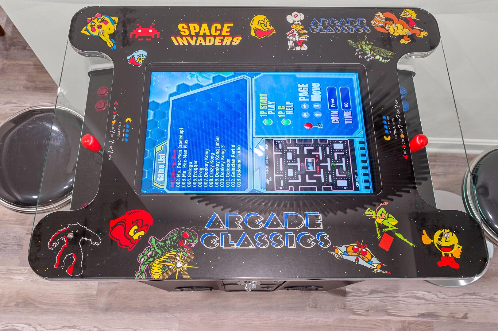 Arcade Classics game cabinet