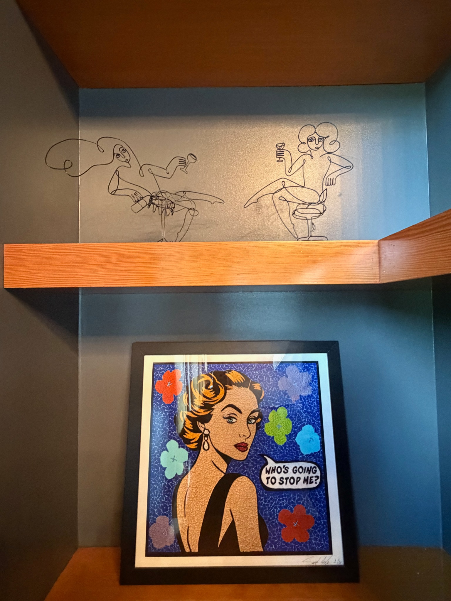 Curated art and objects at Salty Margarita